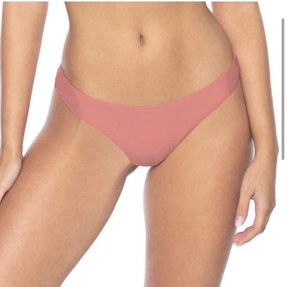 Nwt PilyQ Anthropologie lotus Ruch Teeny bikini bottom - Picture 2 of 5